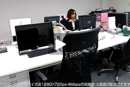 休日出勤に起こったセクハラ上司の暴走！！美崎蘭