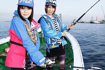 AVプロダクション対抗！ チキチキ・海釣り競争 PART2 楓乃々花 桜瀬奈