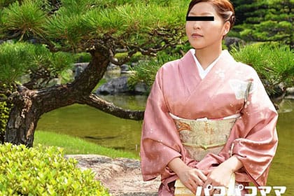 あの乳輪大きめ美人巨乳若妻と露出プレイ＆着物ハメ！ 中原すみれ