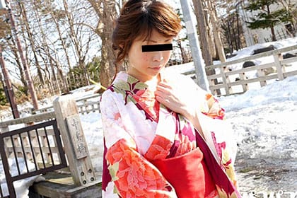 真冬の和風旅館で着物若妻としっぽりセックス 下田朱里