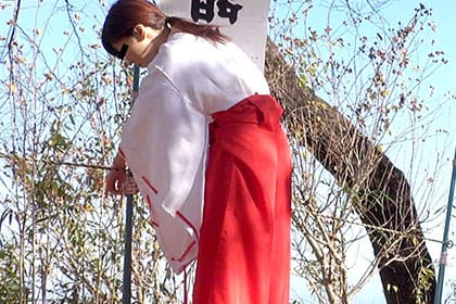 巫女ナンパ 断られたので拉致して背徳淫行 河嶋由紀江