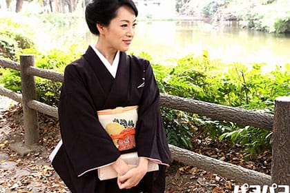 人妻なでしこ調教 段違いの色香をまき散らす和装美熟女 瀬名小百合