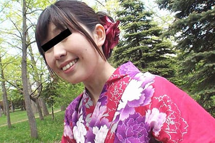 雑誌のモデル撮影と騙して浴衣娘を強襲 島崎友紀子