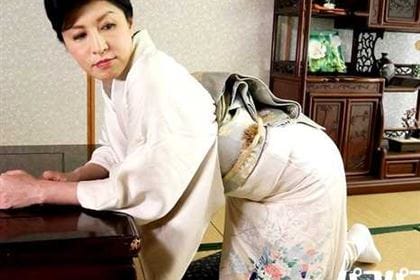 五十路の着物美人の円熟性技