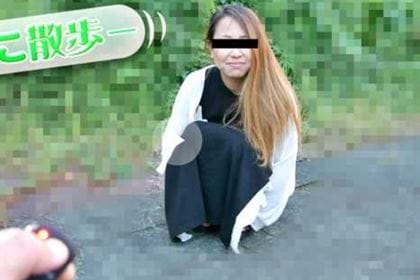 飛びっこ散歩 やばい、めっちゃ動いて歩けない 青梅令奈