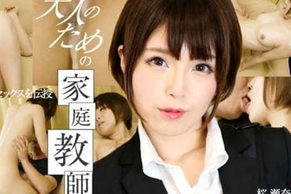 大人のための家庭教師 手取り足取り中出しセックスを伝授 桜瀬奈