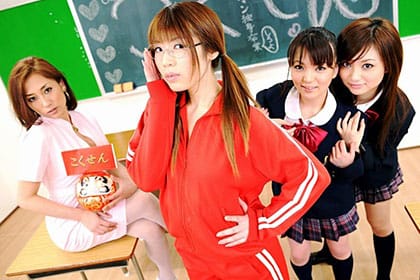 大乱交こくせん 後編 青山亜里沙 上原優 矢沢るい 綾波あすか