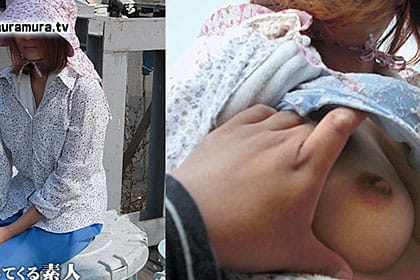 ひと仕事終わった漁村にお邪魔して取材しようと思ったら、とても素敵な若妻が釣れたのでスタッフがおいしく頂きました